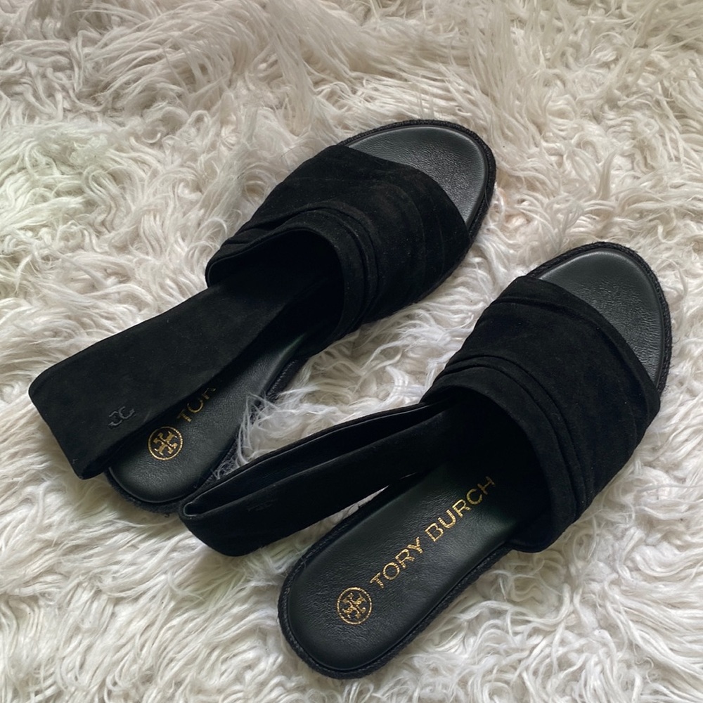 Black Tory Burch sandals